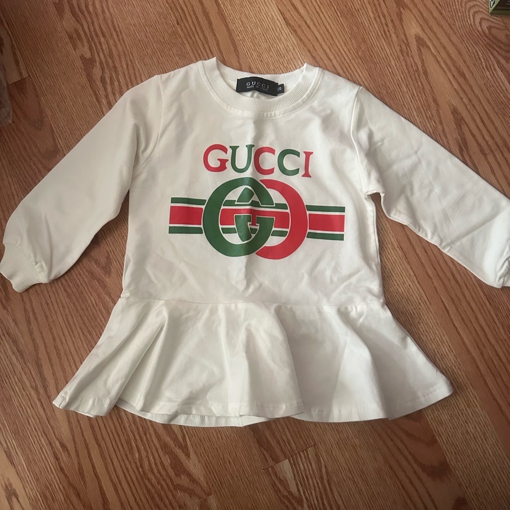 authentic toddler Gucci sweatshirt